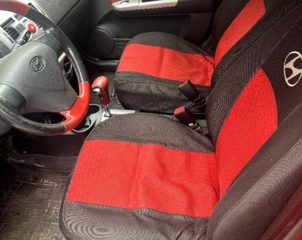 Красный Хендай Гетц, объемом двигателя 1.4 л и пробегом 346 тыс. км за 4500 $, фото 1 на Automoto.ua