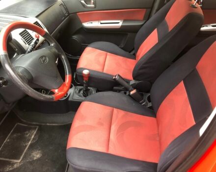 Красный Хендай Гетц, объемом двигателя 1.4 л и пробегом 94 тыс. км за 4950 $, фото 13 на Automoto.ua