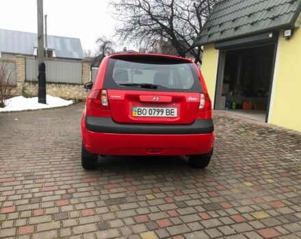 Красный Хендай Гетц, объемом двигателя 1.4 л и пробегом 94 тыс. км за 4950 $, фото 4 на Automoto.ua