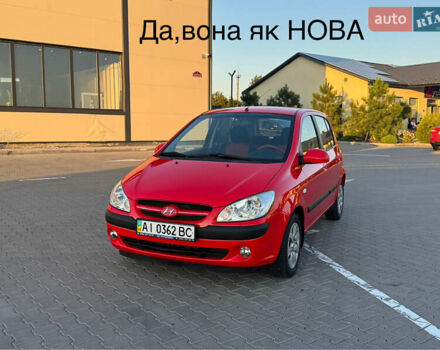 Червоний Хендай Гетц, об'ємом двигуна 1.4 л та пробігом 44 тис. км за 7777 $, фото 4 на Automoto.ua