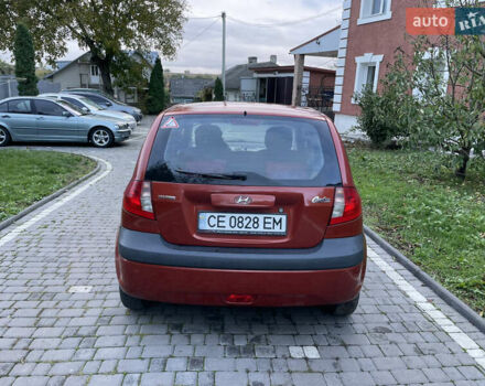 Красный Хендай Гетц, объемом двигателя 1.09 л и пробегом 237 тыс. км за 3000 $, фото 7 на Automoto.ua