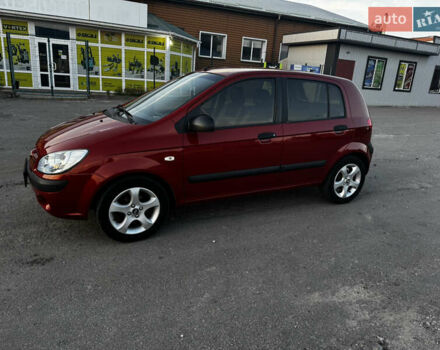 Красный Хендай Гетц, объемом двигателя 1.1 л и пробегом 136 тыс. км за 4499 $, фото 2 на Automoto.ua
