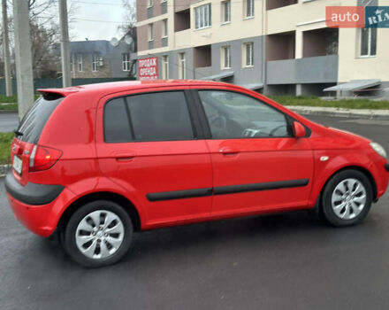 Красный Хендай Гетц, объемом двигателя 1.4 л и пробегом 162 тыс. км за 4999 $, фото 14 на Automoto.ua