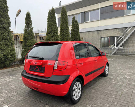 Красный Хендай Гетц, объемом двигателя 1.4 л и пробегом 144 тыс. км за 5499 $, фото 6 на Automoto.ua