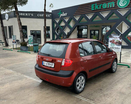 Красный Хендай Гетц, объемом двигателя 1.4 л и пробегом 250 тыс. км за 5300 $, фото 4 на Automoto.ua