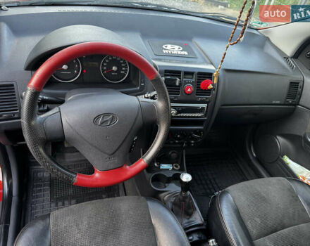Красный Хендай Гетц, объемом двигателя 1.1 л и пробегом 136 тыс. км за 4499 $, фото 13 на Automoto.ua