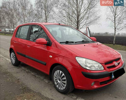 Красный Хендай Гетц, объемом двигателя 1.4 л и пробегом 165 тыс. км за 6100 $, фото 8 на Automoto.ua