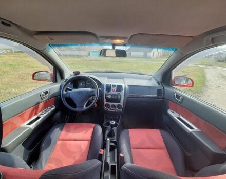 Красный Хендай Гетц, объемом двигателя 1.4 л и пробегом 29 тыс. км за 3600 $, фото 6 на Automoto.ua