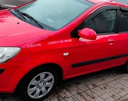 Красный Хендай Гетц, объемом двигателя 1.6 л и пробегом 106 тыс. км за 5900 $, фото 3 на Automoto.ua