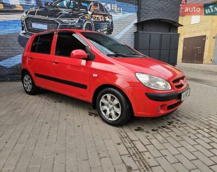 Красный Хендай Гетц, объемом двигателя 1.4 л и пробегом 189 тыс. км за 4950 $, фото 9 на Automoto.ua