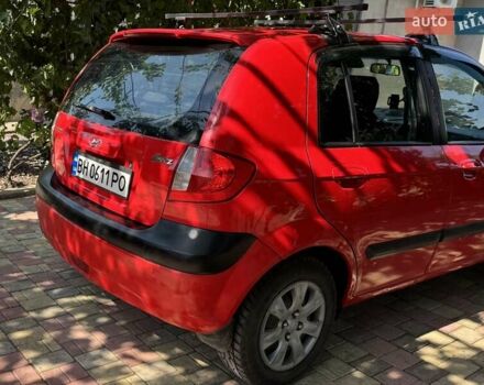 Красный Хендай Гетц, объемом двигателя 1.4 л и пробегом 300 тыс. км за 3900 $, фото 1 на Automoto.ua
