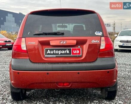 Червоний Хендай Гетц, об'ємом двигуна 1.4 л та пробігом 159 тис. км за 6440 $, фото 6 на Automoto.ua