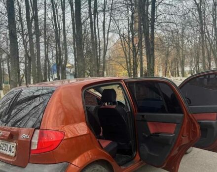 Червоний Хендай Гетц, об'ємом двигуна 1.1 л та пробігом 220 тис. км за 3200 $, фото 2 на Automoto.ua