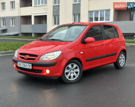 Красный Хендай Гетц, объемом двигателя 1.4 л и пробегом 162 тыс. км за 4999 $, фото 3 на Automoto.ua