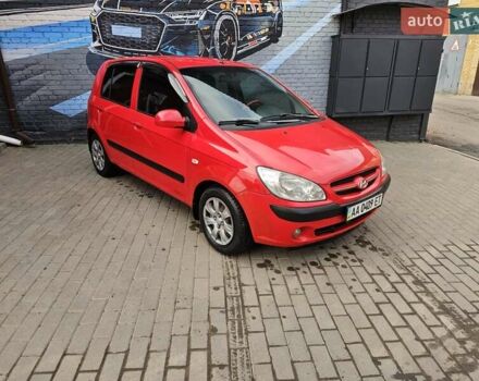 Красный Хендай Гетц, объемом двигателя 1.4 л и пробегом 189 тыс. км за 4950 $, фото 5 на Automoto.ua