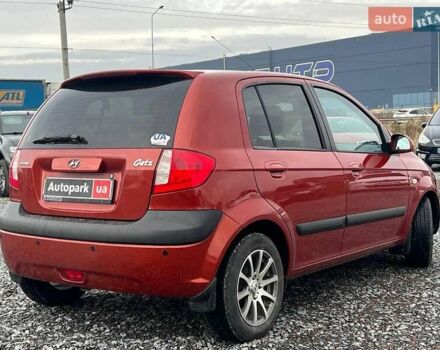 Червоний Хендай Гетц, об'ємом двигуна 1.4 л та пробігом 159 тис. км за 6440 $, фото 8 на Automoto.ua