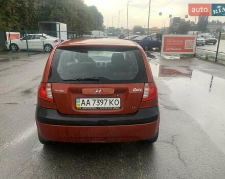 Червоний Хендай Гетц, об'ємом двигуна 1.6 л та пробігом 184 тис. км за 4200 $, фото 3 на Automoto.ua