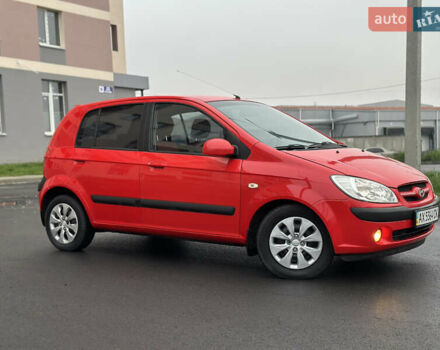 Красный Хендай Гетц, объемом двигателя 1.4 л и пробегом 162 тыс. км за 4999 $, фото 5 на Automoto.ua