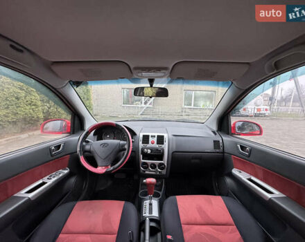 Красный Хендай Гетц, объемом двигателя 1.4 л и пробегом 144 тыс. км за 5499 $, фото 13 на Automoto.ua