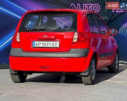 Красный Хендай Гетц, объемом двигателя 1.4 л и пробегом 182 тыс. км за 5299 $, фото 4 на Automoto.ua