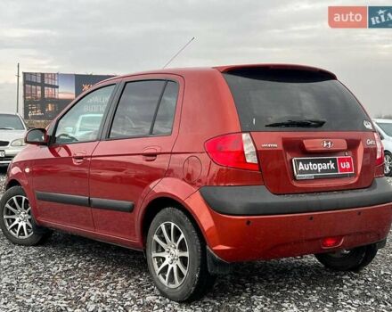 Червоний Хендай Гетц, об'ємом двигуна 1.4 л та пробігом 159 тис. км за 6440 $, фото 7 на Automoto.ua