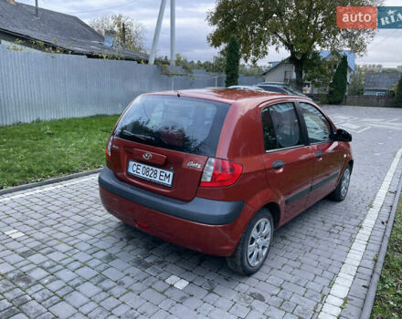 Красный Хендай Гетц, объемом двигателя 1.09 л и пробегом 237 тыс. км за 3000 $, фото 6 на Automoto.ua