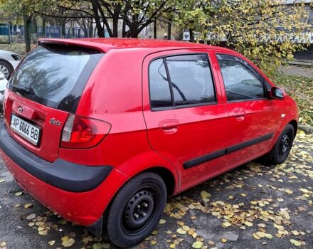 Красный Хендай Гетц, объемом двигателя 1.4 л и пробегом 177 тыс. км за 4800 $, фото 1 на Automoto.ua