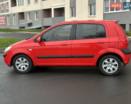 Красный Хендай Гетц, объемом двигателя 1.4 л и пробегом 162 тыс. км за 4999 $, фото 10 на Automoto.ua