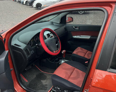 Красный Хендай Гетц, объемом двигателя 1.4 л и пробегом 188 тыс. км за 5950 $, фото 10 на Automoto.ua