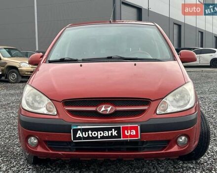 Червоний Хендай Гетц, об'ємом двигуна 1.4 л та пробігом 159 тис. км за 6440 $, фото 1 на Automoto.ua