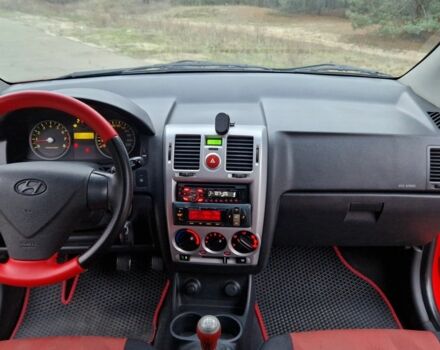 Красный Хендай Гетц, объемом двигателя 1.4 л и пробегом 244 тыс. км за 4450 $, фото 13 на Automoto.ua