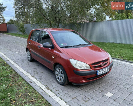 Красный Хендай Гетц, объемом двигателя 1.09 л и пробегом 237 тыс. км за 3000 $, фото 3 на Automoto.ua