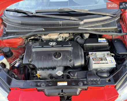 Красный Хендай Гетц, объемом двигателя 1.6 л и пробегом 174 тыс. км за 5800 $, фото 12 на Automoto.ua