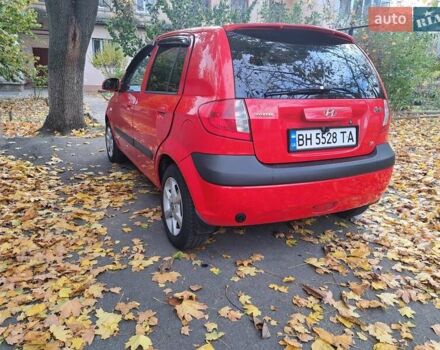 Красный Хендай Гетц, объемом двигателя 1.6 л и пробегом 183 тыс. км за 6500 $, фото 2 на Automoto.ua