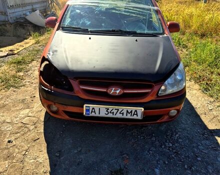 Красный Хендай Гетц, объемом двигателя 1.4 л и пробегом 300 тыс. км за 3650 $, фото 5 на Automoto.ua