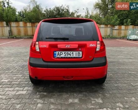 Червоний Хендай Гетц, об'ємом двигуна 1.6 л та пробігом 144 тис. км за 6300 $, фото 5 на Automoto.ua