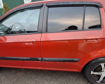 Красный Хендай Гетц, объемом двигателя 1.4 л и пробегом 148 тыс. км за 4400 $, фото 2 на Automoto.ua