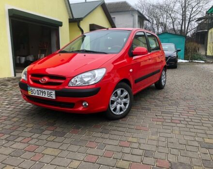 Красный Хендай Гетц, объемом двигателя 1.4 л и пробегом 94 тыс. км за 4950 $, фото 1 на Automoto.ua