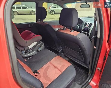 Красный Хендай Гетц, объемом двигателя 1.4 л и пробегом 189 тыс. км за 4950 $, фото 12 на Automoto.ua