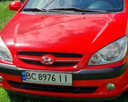Червоний Хендай Гетц, об'ємом двигуна 1.4 л та пробігом 118 тис. км за 5500 $, фото 1 на Automoto.ua