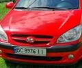 Червоний Хендай Гетц, об'ємом двигуна 1.4 л та пробігом 118 тис. км за 5500 $, фото 1 на Automoto.ua