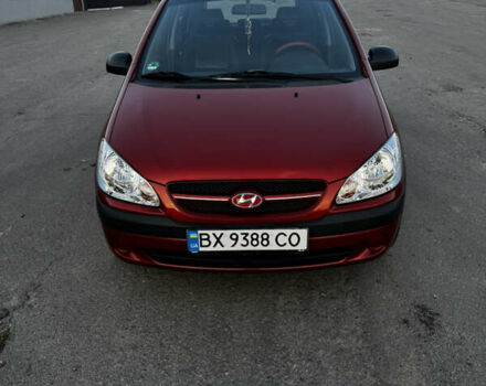 Красный Хендай Гетц, объемом двигателя 1.1 л и пробегом 136 тыс. км за 4499 $, фото 1 на Automoto.ua