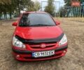 Красный Хендай Гетц, объемом двигателя 1.4 л и пробегом 156 тыс. км за 4500 $, фото 1 на Automoto.ua