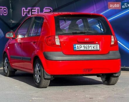 Красный Хендай Гетц, объемом двигателя 1.4 л и пробегом 182 тыс. км за 5299 $, фото 3 на Automoto.ua