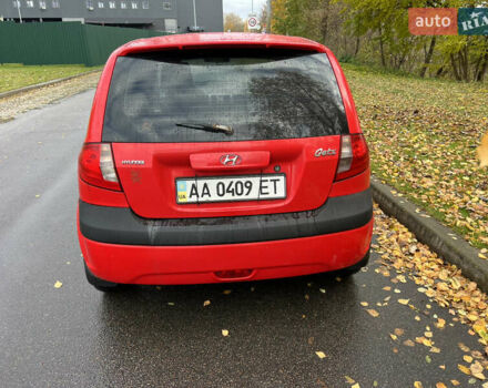 Хендай Гетц 2007 в Киеве на Automoto.ua Красный Хендай Гетц, объемом двигателя 1.4 л и пробегом 188 тыс. км за 4600 $, фото 9 на Automoto.ua