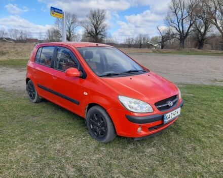 Красный Хендай Гетц, объемом двигателя 1.4 л и пробегом 29 тыс. км за 3600 $, фото 2 на Automoto.ua