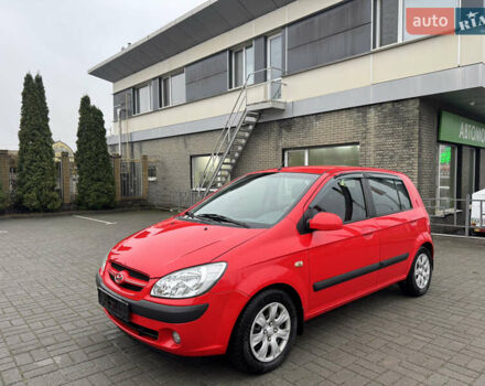 Красный Хендай Гетц, объемом двигателя 1.4 л и пробегом 143 тыс. км за 5500 $, фото 2 на Automoto.ua