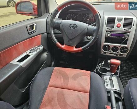 Красный Хендай Гетц, объемом двигателя 1.4 л и пробегом 189 тыс. км за 4950 $, фото 10 на Automoto.ua