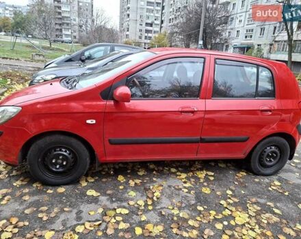 Красный Хендай Гетц, объемом двигателя 1.4 л и пробегом 177 тыс. км за 4800 $, фото 3 на Automoto.ua