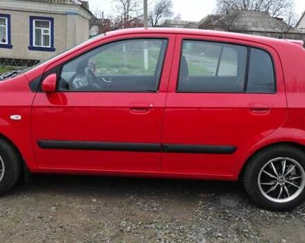 Красный Хендай Гетц, объемом двигателя 1.4 л и пробегом 141 тыс. км за 5500 $, фото 11 на Automoto.ua